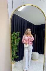 Pembe Kalpli Gömlek